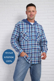 синий