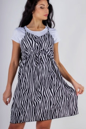 Черно-белый зебра