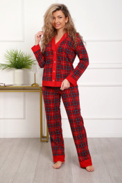 красный/клетка