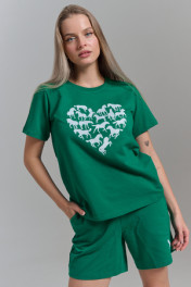 зеленый+сердце лошади