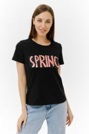 черный+розовый