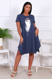 индиго меланж