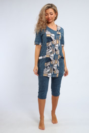 серо-голубой