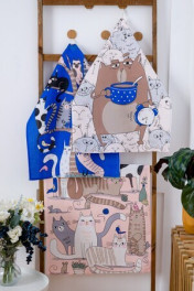 серый+синий