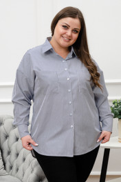 полоска т-синяя узкая