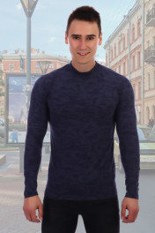 синий