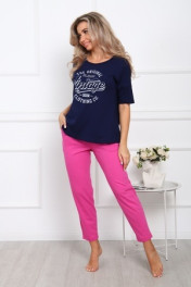 синий+фуксия