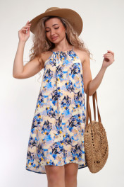 желтый, голубой