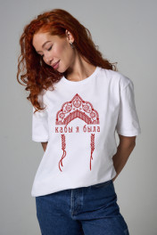 белый+красный кокошник