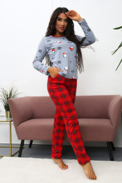 красный/серый