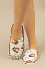 ежики/бежевый