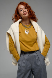 горчичный+Сиба-ину