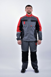 серый+красный