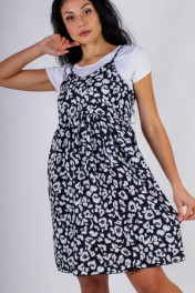 Черный+белые штрихи