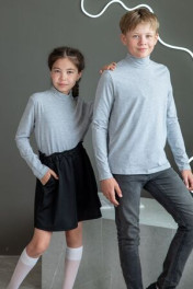 серый меланж