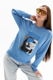 сине-голубой