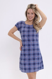 синий/клетка