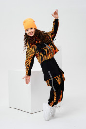 оранжевый+черный