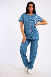 светло-синий