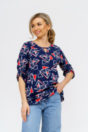 сине-красный