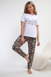 белый/зеленый