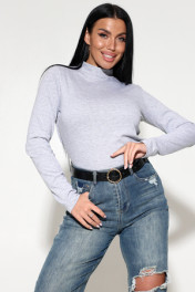 серый меланж