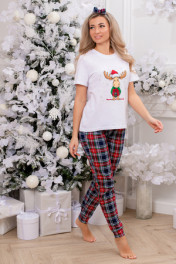 белый/зеленый