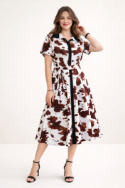 бело-коричневый