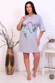 серый меланж