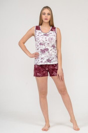 молочный/цветы