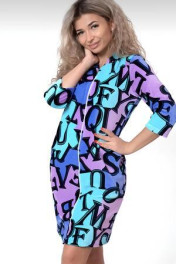 розовый, голубой