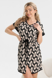 черно-бежевый