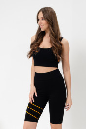 черный+оранжевый неон