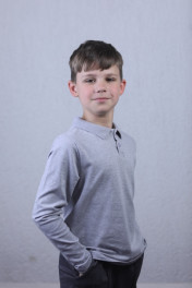 серый меланж