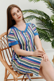 синий+цветная полоса