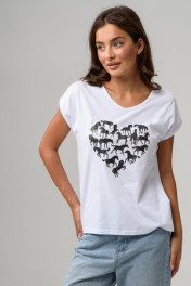 белый+лошадь сердце