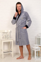 серый меланж