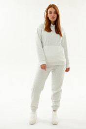 серый меланж