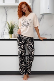 бежевый с черным