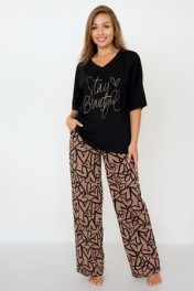 черный/коричневый