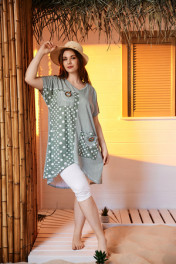 полоса горох хаки