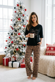 черный/коричневый