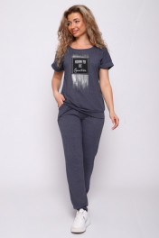 темно-серый меланж