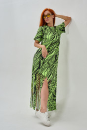 неон салат+чёрный