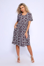 коричневый