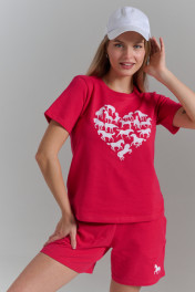 фуксия+сердце лошади