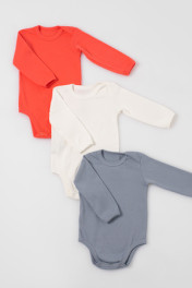 коралловый, белый, серый