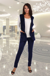 темно-синий