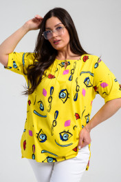 глаза на желтом