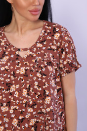 коричневый